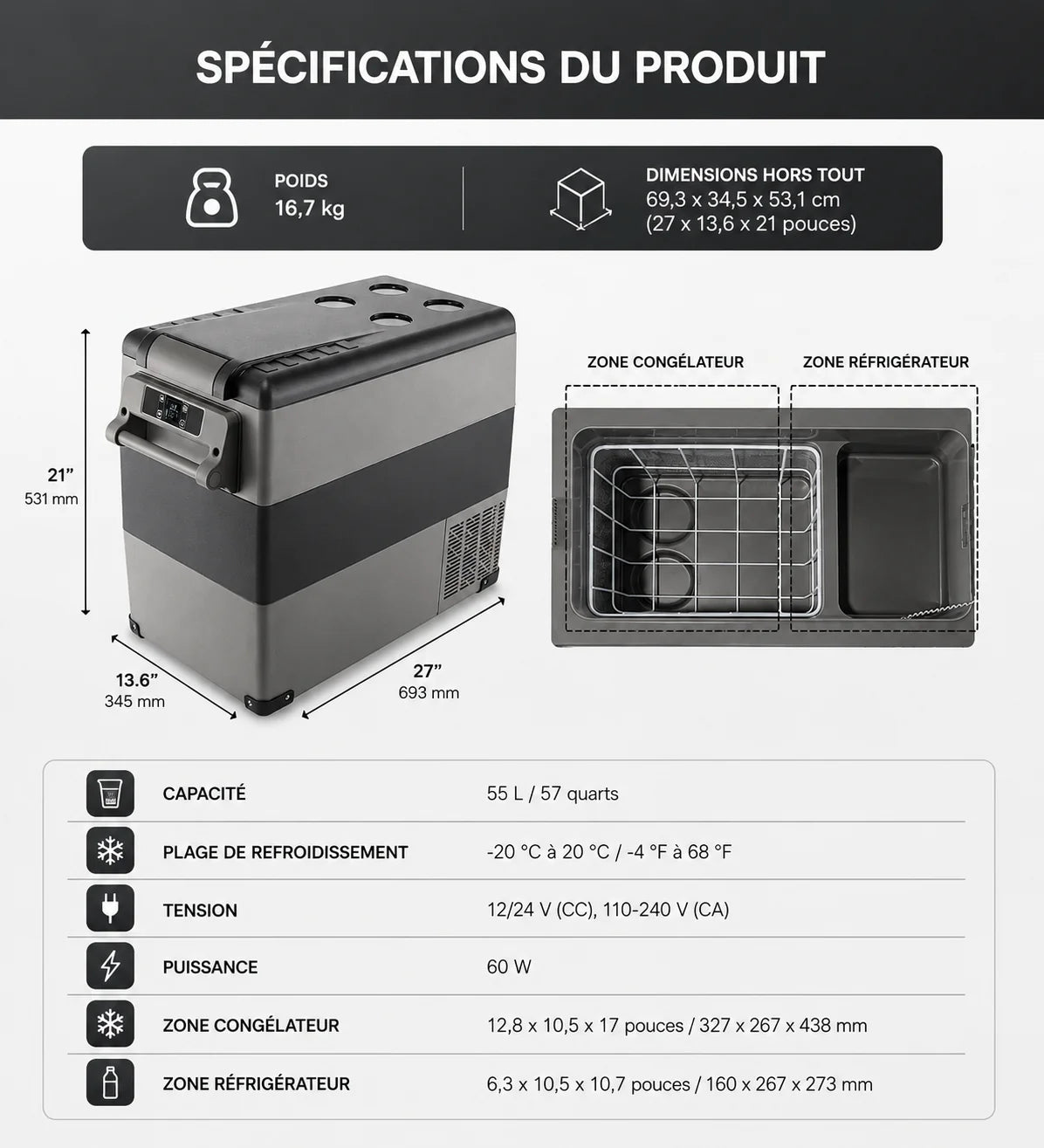 IceVolt Pro 55L